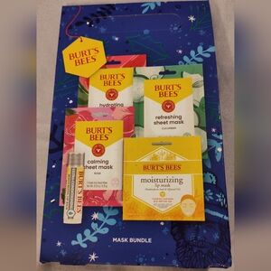 NWT! Burt's Bees Face Mask Set